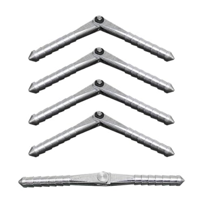 Metal Pin Hinge 5pcs Diameter 4.5mm X L68mm Compatible with RC Aircraft Model