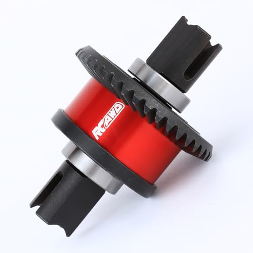 RCAWD 40CrMo Outcast Kraton 8S Oil Filled Front/Rear Diff Set, 70% Upgrades, 39T Differential Gear Assembled & 12T Spiral Main Input Gear, #ARA310937,#ARA310912