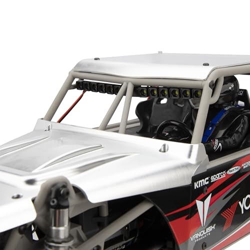MEUS RACING RC LED Lights Roof Light Bar Tail Light Kit for Vanquish H10 Optic Sparco Yokohama RTR 1/10 RC Crawler Upgrades Parts