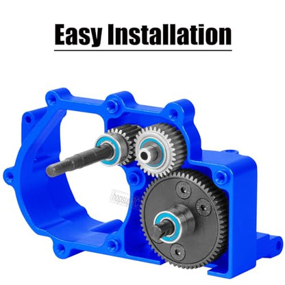 Steel Transmission Gear for Gearbox Transmission Gear Upgrades Part for 1/10 Slash 2WD(VXL),Rustler/Stampede/Bandit 2WD(VXL),Black