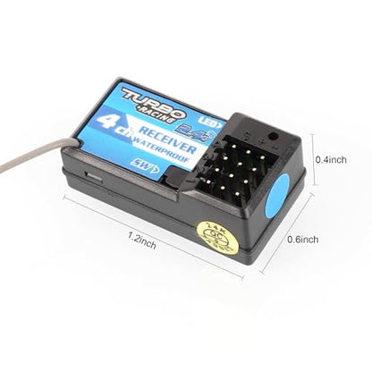 Turbo Racing RX41 Receiver for RC Car Boat Hobby DIY