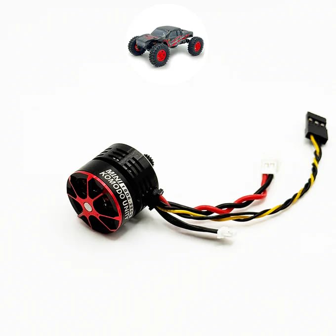 FURITEK MINI KMD Unity 2-in-1 ESC/Motor Micro FOC Brushless System for CR18P Pro Juice Up - Remote Control Car, RC Car 1/18 Upgrade Electronics (FUR-2697) - style: CR18P Pro Juice Up