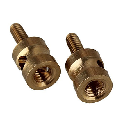 Mxfans 20pcs Metal 2 MM Pushrod Linkage Stopper for RC Airplane Helicopter with Screw and Nut