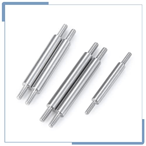 RC Stainless Steel Suspension Links Chassis Linkage Set | For Kyosho Mini Z 4x4 1/18 Scale Jimny 1/24 Scale Wrangler
