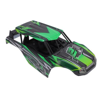 Alomejor 1/18 RC Car Body, Lightweight Attractive PVC Replacement Scale Model Body for RC hobbyists Racing Events Custom Builds - color: Green