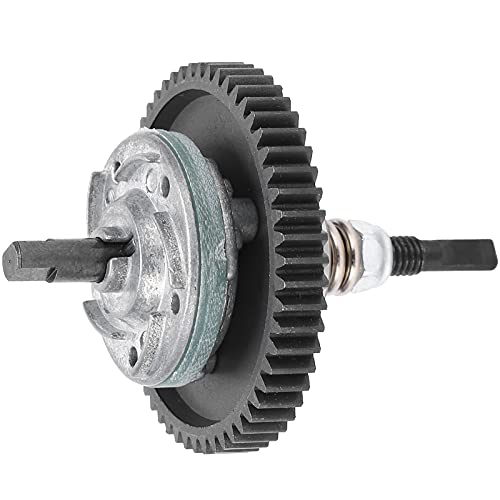54T Spur Gear Slipper Clutch Reduction Gear Friction Device Set Replacement Part Compact Easy Install with RC Transmission Assembly for 1 10 RC Car