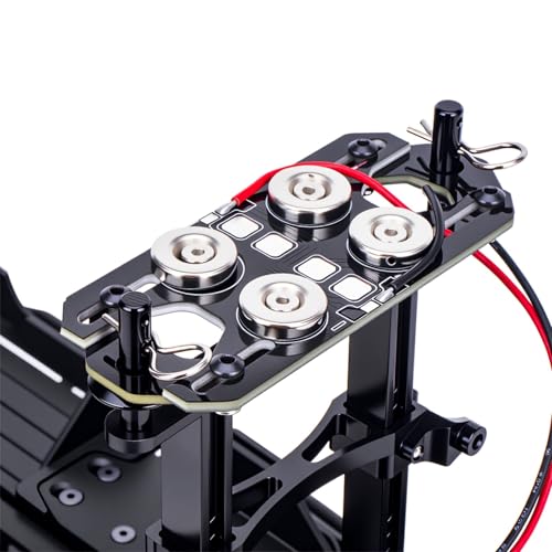 Magnetic Stealth Invisible Body Shell Post Mount Universal Shell Column for 1:10 RC Car SCX10 RC4WD D90 TRX4 Upgrade Parts