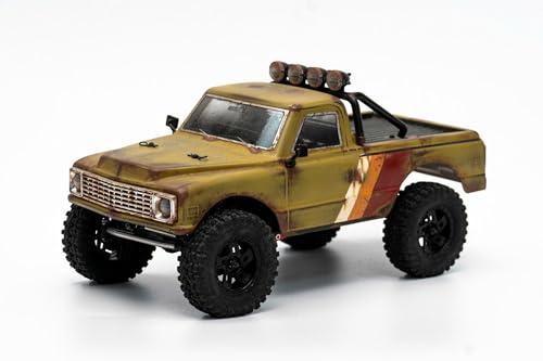 furitek FX118 Fury Wagon Ultimate Upgrade Kit Scale 1/18 RC Crawler RTR - Remote Control Car, RC Crawlers with High-End Upgrades Ready to Install for Adults (Yellow (TT-0022-1)) - color: Yellow (Tt-0022-1)