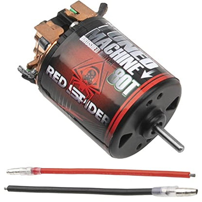 ShareGoo RC 540 Brushed Motor Waterproof 35T/80T Compatible with Traxxas Axial SCX10 RC4WD D90 Tamiya Redcat HSP 1/10 RC Crawler Car Monster Truck Tractor (80T) - style: 80T