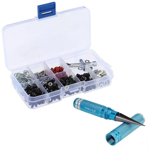 0-14mm RC Expanding Hole Puncher Opener Reamer Tool RC Body Shell Drills Tool & Special Repair Tool & Screws Box