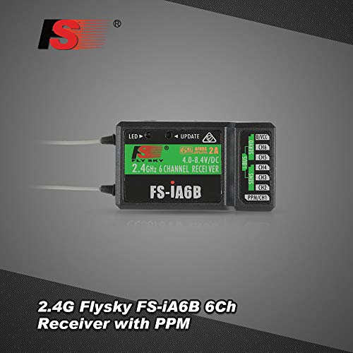 Flysky FS-iA6B Receiver 2.4G 6CH for Flysky FS-i6X/i4/i6/i10 RC Transmitter