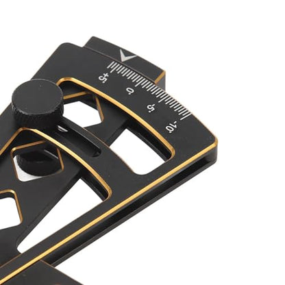 Rc Replacement Parts RC Car Inclined Ruler Multifunctional Ride Height Gauge Camber Gauge Multi Angle Measuring Tool RC Car Parts Accessories