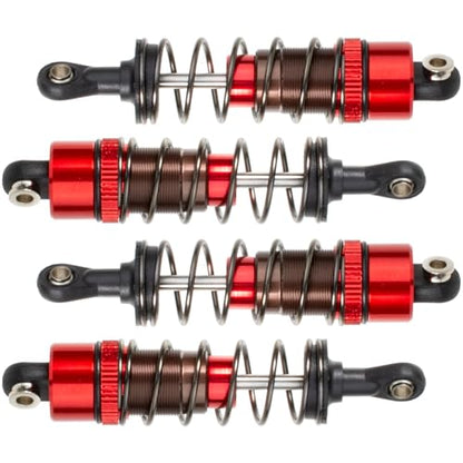 4Pcs 70mm Aluminum Oil Filled Shocks Absorbers for Tamiya CC-01 Wrangler SCX10 D90 HSP HPI 1/10 RC Crawler Car Upgrades