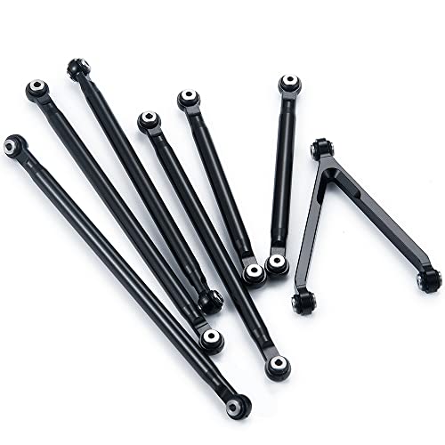 Aluminum Alloy Suspension Links Set Linkage for Axial SCX24 AXI00005 Gladiator Upgrades 1/24 RC Crawler Car