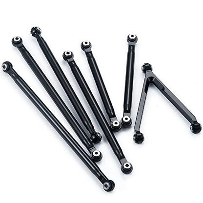 Aluminum Alloy Suspension Links Set Linkage for Axial SCX24 AXI00005 Gladiator Upgrades 1/24 RC Crawler Car