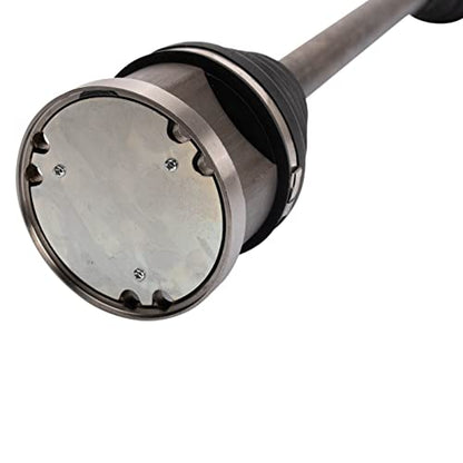 TRQ Front Driver Side CV Axle Assembly Compatible with 14-15 Infiniti Q50 AWD 16-18 Q50 V6 3.0L 3.5L AWD 13 G37 X Coupe 14-17 QX50 17-18 Q60 V6 3.0L 14-15 Q60 Coupe 13 EX37 - style: CSA32566