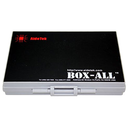 3pcs AideTek BOXALL72 SMD SMT Resistor Capacitor 1206 0805 0603 Box Organizer Craft Beads Storage 72 Compartments on Each Box - style: 3BOXALL72