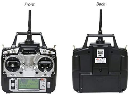 GoolRC FS-T6 High Precision 2.4GHz 6CH Mode 2 Transmitter W/Receiver R6-B for RC Multirotor Quadcopter Helicopter Airplane Glider Car