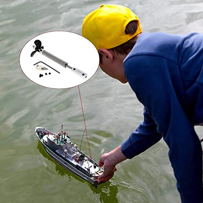 RC Boat Drive Shaft Kit for 2mm, 100mm Shaft 50mm Sleeve 3-Blade D36mm Propeller | Coupler & Joint Set, Complete Propulsion Assembly for RC Model - size: 2.00MM