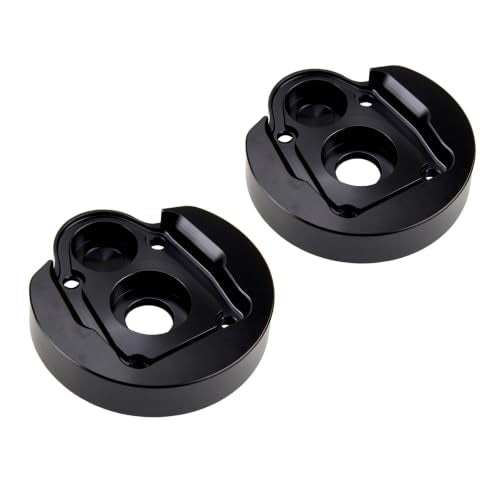 94g Brass Front Axle CVD Weight Cover Upgrade for 1/10 SCX10 III | Fit SCX10 III Capra, AR45P, UTB10, Vanquish F9 CP44 1.9. Extra weight for crawling grip. Durable brass, easy to install - size: Portal Cover D