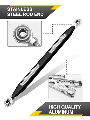 Motorcycle Shift Linkage Compatible for Harley Davidson Street Glide Road Glide Road King Dyna Fatboy Softail Electra Glide 1986-2024, Black, AIL021BLK - color: Black