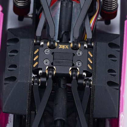 DJX 8g Brass Skid Plate Black Coating Redcat Ascent-32 Skid Plate for Redcat Ascent-32 1/32 Scale RC Rock Crawler Car Upgrades Parts