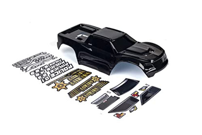 Custom Body Police Style Compatible for V1 Traxxas Maxx 1/10 4X4 4WD Truck Shell Cover(Truck not Included) MX-PB-01