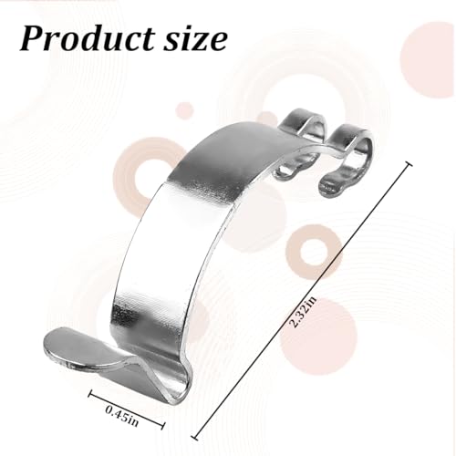 4PCS Car Air Filter Clips, Vehicle Airing Filter Intake Cleaner Housing Box Lid Spring Clamp, Automotive Airs Cleaner Cover Retaining Clip Replacement Accessories, Universal Fit
