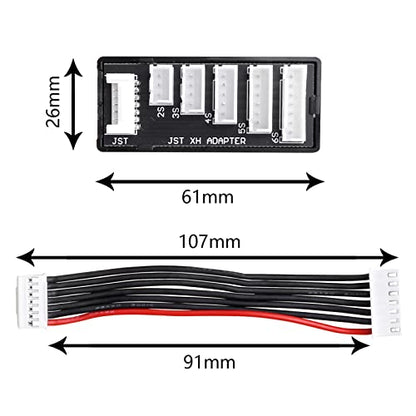 Hobbypark JST-XH Lipo Battery Charger Balance Board Extend Expansion Board Adapter Converter w/Battery Straps