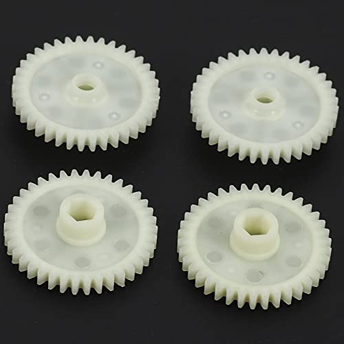 4Pcs Main Drive Gear 38T with 2Pcs RC Car Differential Assembly