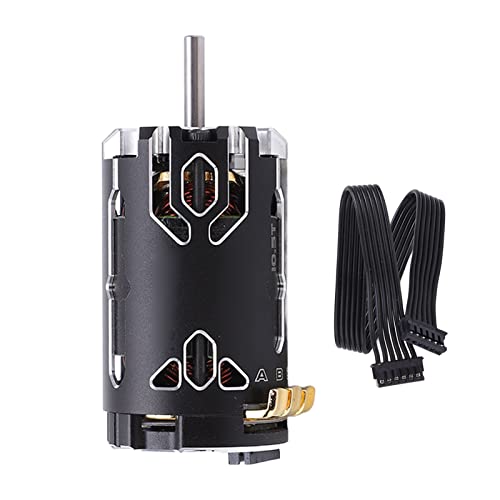 Sensored Brushless Motor, 10.5T Sensored Motor High Efficiency 380 V2S 250W RC Motor for 1/12 and 1/14 Scale Remote Control Car