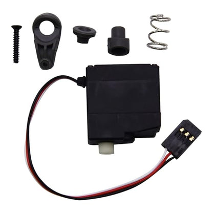 Blomiky 3 Wire 16701 Servo and 16702 Servo Saver Assembly Acessories Suitable for MJX Hyper Go 1/16 Scales Remote Control Trucks/ 16700 H16 Servo Set