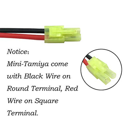 RC Car Battery Charger for NiMH/NiCd Battery Packs Charger, 9.6V 7.2V 8.4V Battery Charger with Tamiya Plug Charger for Traxxas NiMH Batteries and Airsoft Battery