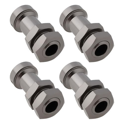 4Pcs 17mm Hex Hub Adapter Wheel Extensions Kit Compatible with Arrma Mojave Typhon, 1:10 Scale Buggy Upgrade
