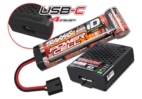 Traxxas Rustler 2WD XL-5 Stadium Truck with Battery and Charger (Green) - color: Green