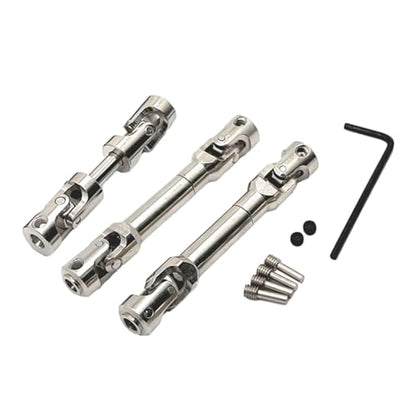 Metal RC Universal Driveshaft for 1:12 Scale MN128 MN86 MN86S G500 Crawler Truck, CVD Transmission Shaft Upgrade Part