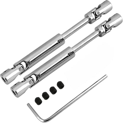 Universal RC Drive Shaft 70mm-93mm with Shaft Sleeve Compatible with MN Model MN82 LC79 MN78 1/12 RC Crawler Car Upgrade Parts