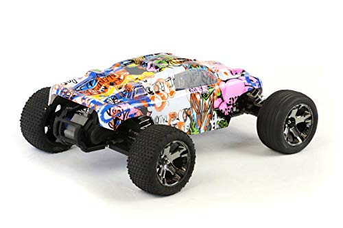 SummitLink Compatible Custom Body Graffiti Pink Pig Style Replacement for 1/10 Scale RC Car or Truck (Truck not Included) R-PIG-01