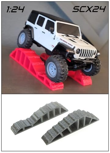1:24 Scale RC Crawler Articulation Obstacle Ramp 24th Scale Feature for SCX24