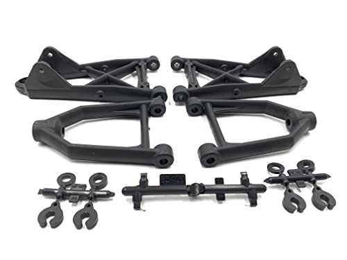 HPI Racing Arm 1/5 RC Parts Upper & Lower Front Suspension Arms Two Pairs for 85400 HPI Baja 5B/5SC/5T Upper & Lower Front Suspension Arm KM kingmotor ROVAN SY Racing Baja