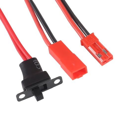 4Pcs 20A Brushed ESC Motor Speed RC 2KHz Forward Reverse Brush Brake 4.8V-8.4V Electric Speed Controller for DIY RC Car Truck Boat Remote Control - size: 4pcs