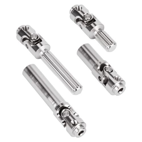 1/30 Scale RC Crawler Stainless Steel Drive Shaft, Metal Replacement Drivetrain Part for SCX30-Style Chassis