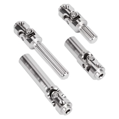 1/30 Scale RC Crawler Stainless Steel Drive Shaft, Metal Replacement Drivetrain Part for SCX30-Style Chassis