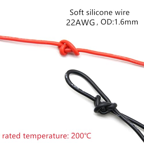 10Pairs JST PH 2.0mm 3 Pin Male and Female Connector Plug with 10cm 22 AWG Soft Silicone Cable Wire for Light Strip