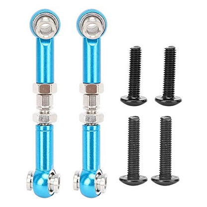 Life Pack of 2pcs RC Steering Linkage Rod Front Upper Suspension Arm Link Rod Compatible with WLtoys 1/14 144001 RC Car