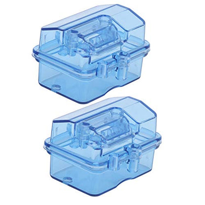 RC Receiver Protector, Durable Upgraded RC Receiver Box 2 Sets for RC Cars Boats Drones and Hobbyists