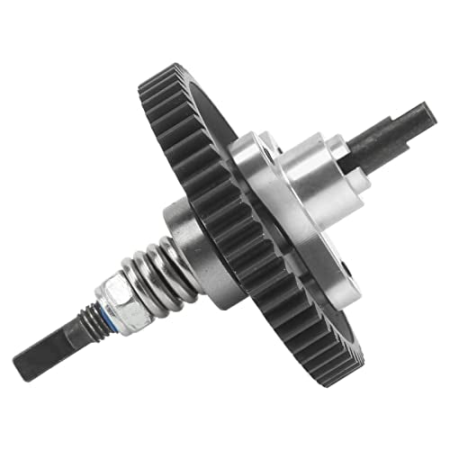 Generic 54T Differential Slipper Clutch Assembly for Slash 4x4 High Strength Aluminum Steel Upgrade Parts (Silver) - color: Silver