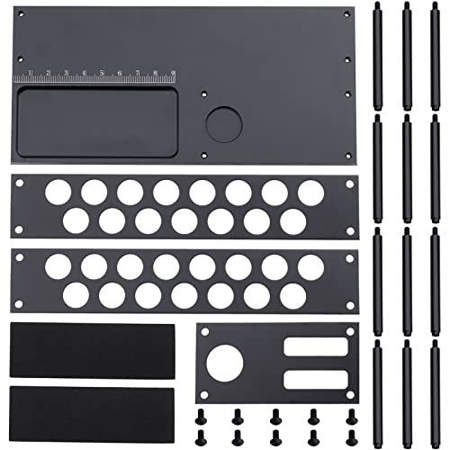 Aluminum RC Screwdriver Organizer – Adjustable Tool Stand for Hex Drivers, Pliers, Body Reamers & Workshop Accessories (Unassembled Kit)