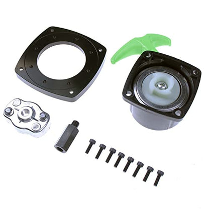 Engine Pull Starter, Easy Pull Starter for Zenoah CY 23cc, 26cc, 29cc and Rovan 23-30.5cc Engine (Green) - color: Green