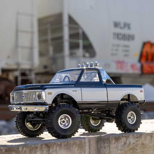 Axial RC Truck 1/24 SCX24 1971 Chevrolet C10 4WD Truck RTR (Battery and Charger Included), Black, AXI-3408T1